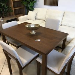 Gorgeous😍 Small 5-pc Dining Table Set Oak 