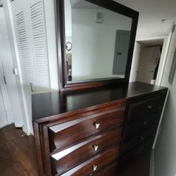 Dresser And Mirror