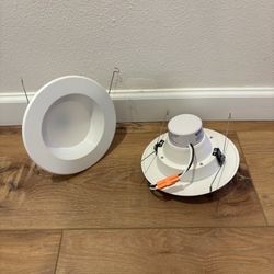 Recessed LED Retrofit Lighting (8 Total)