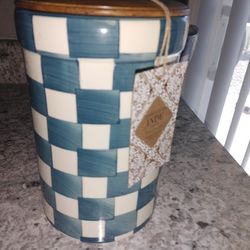 New-Checkered Canister -Tag On
