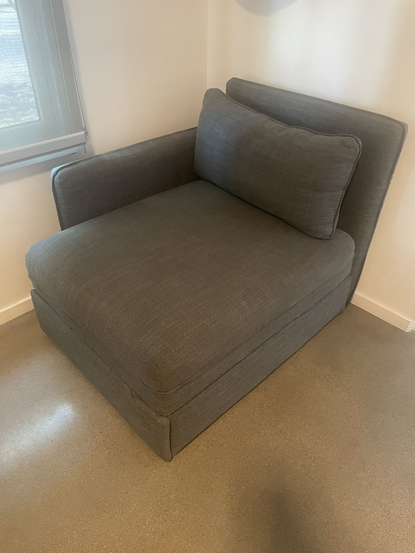 KIVIK Sleeper Sofa Chair (Medium Gray/Grey)