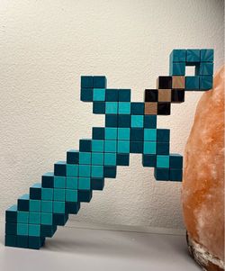STRATA 3D Prints - Minecraft Diamond Sword