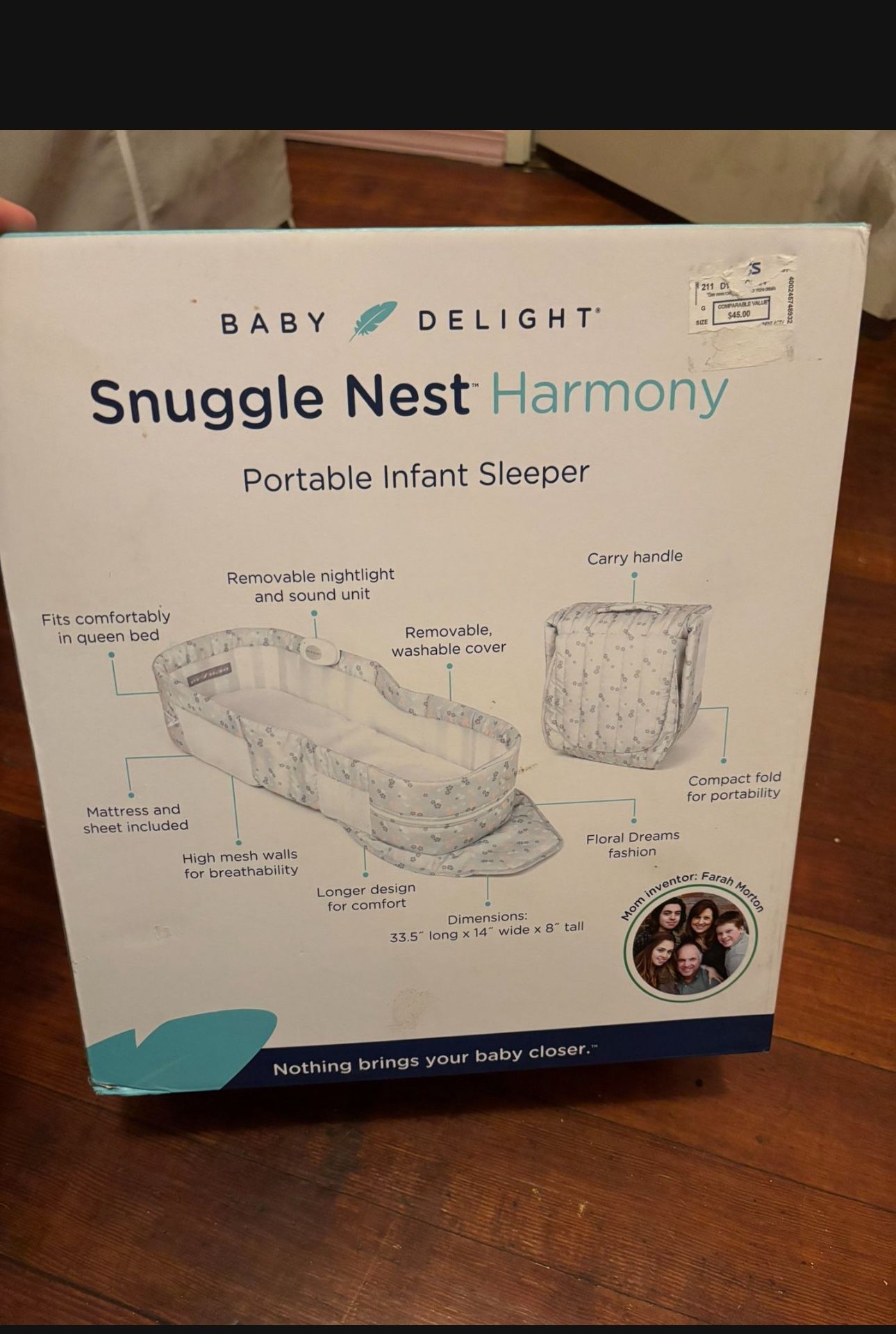 Portable infant sleeper
