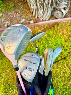 Kids Golf Club Set – 8 Clubs + Dozens of Golf Balls