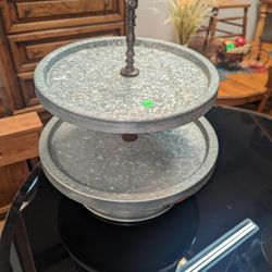 METAL FRUIT STAND 2 TIER