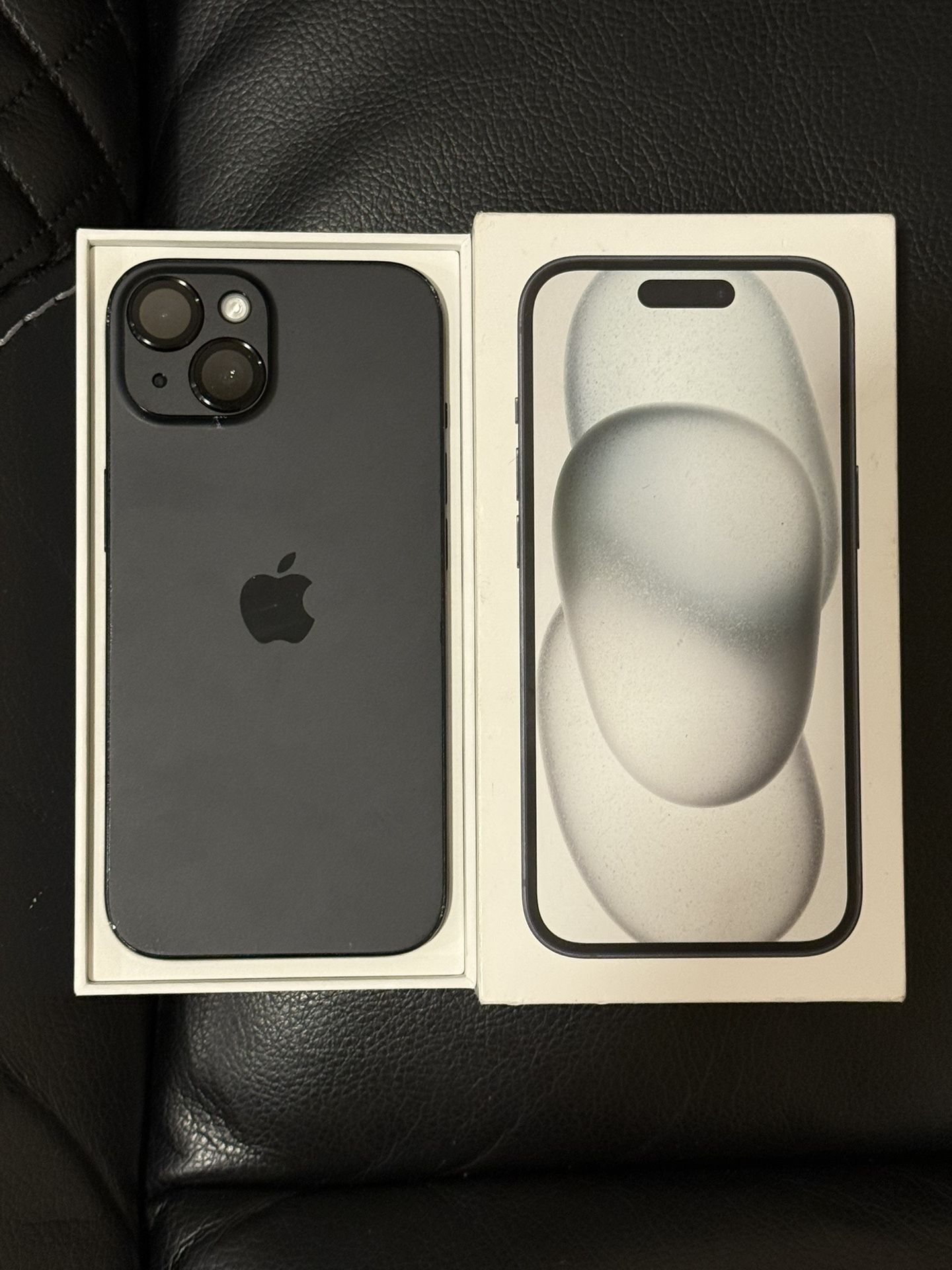 iPhone 15 Black Titanium 128GB W/Box