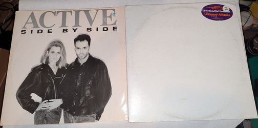 Electronic House Lot | Active • Uncanny Alliance • 2 Piece Vinyl Record Lot