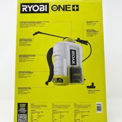 RYOBI ONE+ 18V Cordless Battery 4 Gal. Backpack Chemical Sprayer with 2.0 Ah Battery and Charger