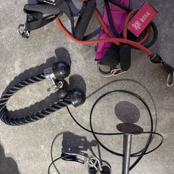 Weights Rope Pulley Handles