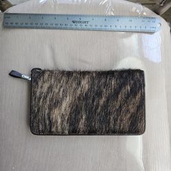 Raviani Brindle Cowhide Wallet