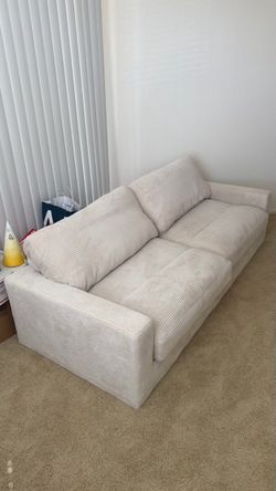 Beige Couch 86”
