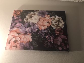 Brushed Petal Canvas