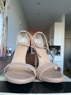 Express Nude Single Strap Nude Sandal