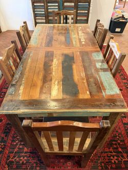 New Mexican Dinning Room Table