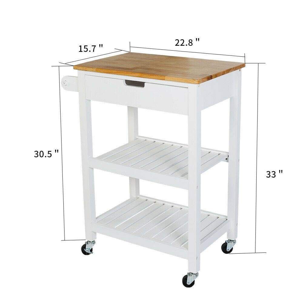 🔥BRAND NEW Kitchen Cart Cabinet