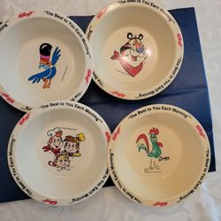 Kelloggs Cereal Bowls