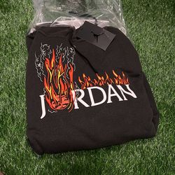 Travis Scott MJ Fleece Hoodie Size XL