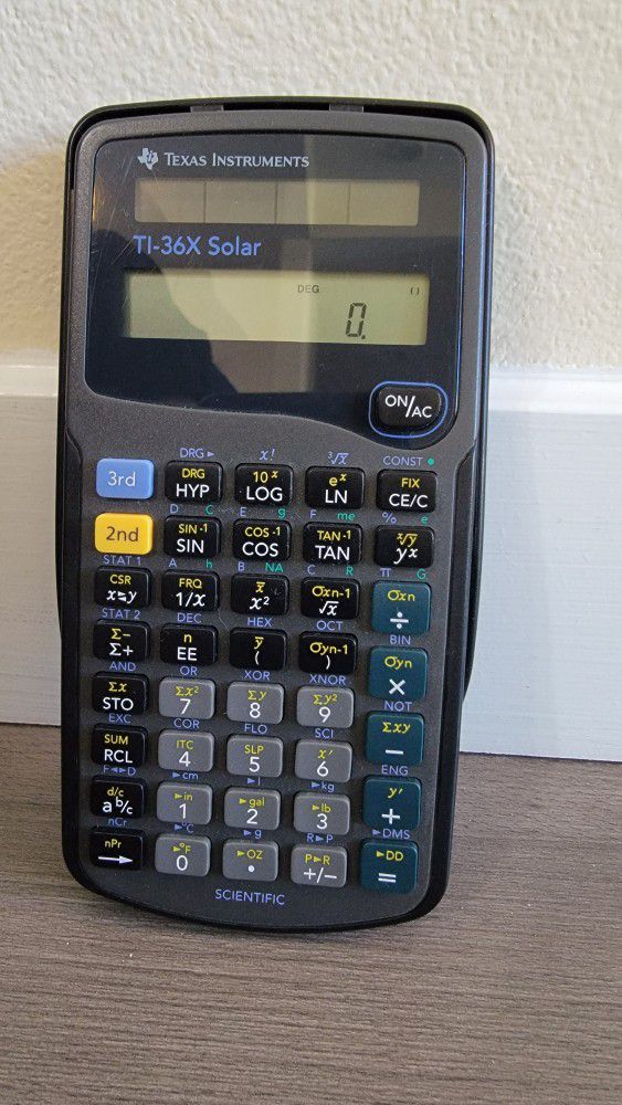 Texas Instruments TI-36X Solar Scientific Calculator