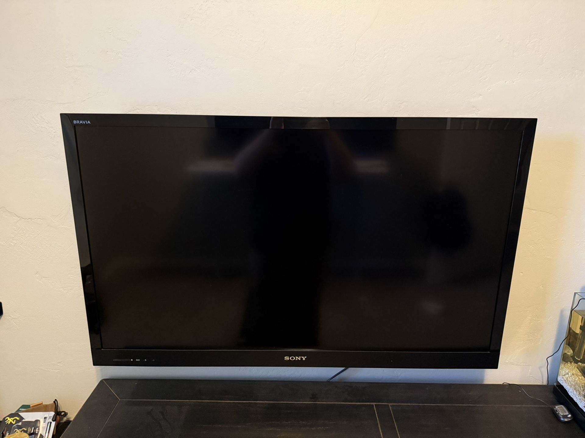 46” Sony Bravia With Wall Mount
