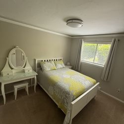 Full Ikea Hemnes Bed Set