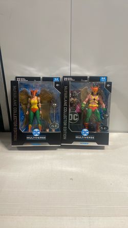 DC/ Multiverse/ McFarlane/ Hawkgirl/ Hawkman/ platinum/