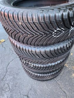 Selling (4] tires 215/55r16 Michelin crossclimate dot 2023