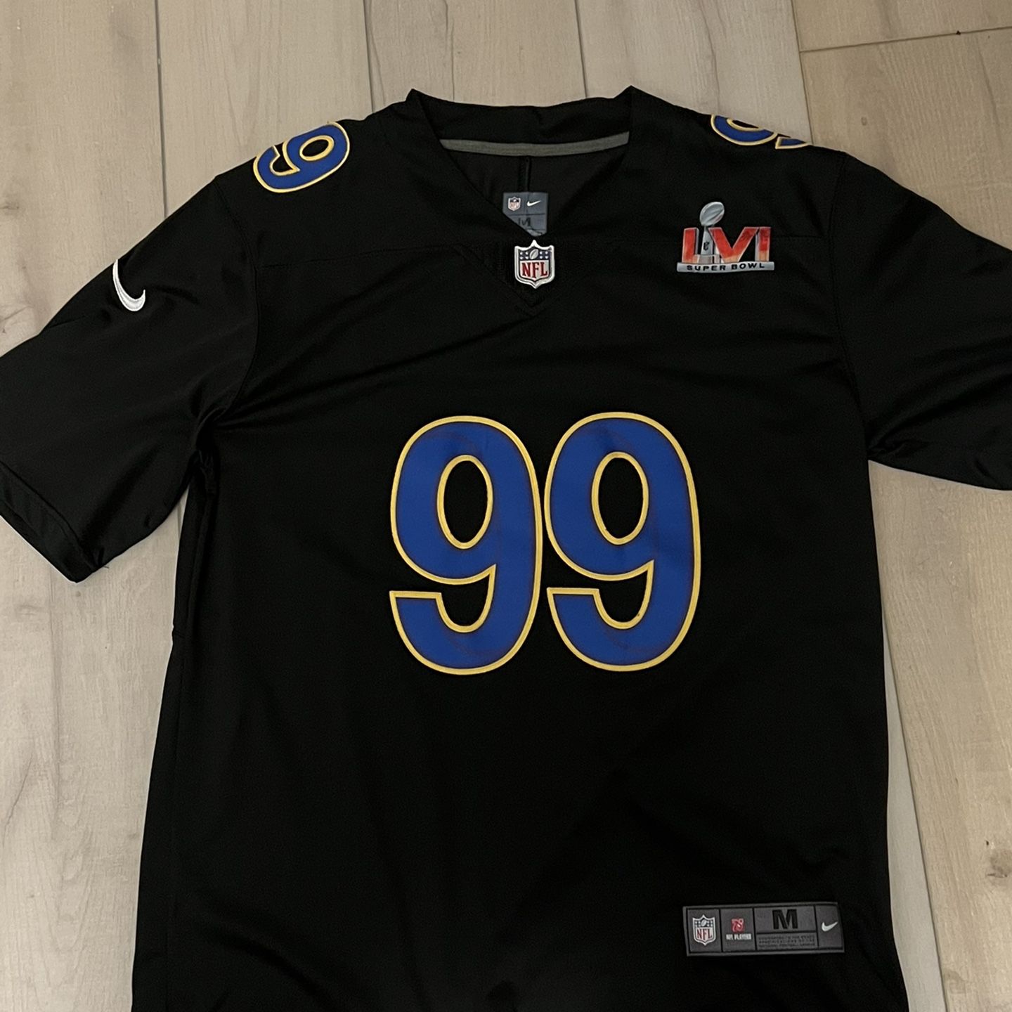 Los Angeles Rams, Aaron Donald SBLVI Jersey for Sale in Los Angeles, CA -  OfferUp