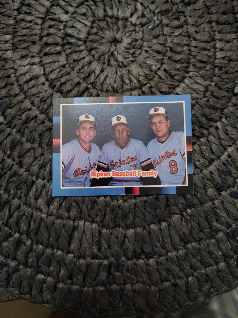 Ripken Baseball Family Card