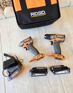 RIDGID 18V SubCompact Brushless Two Tool Combo KIT
