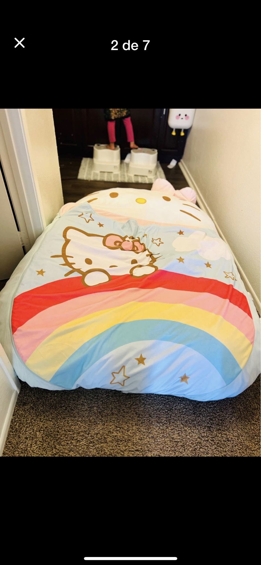 Hello Kitty - Large floor lounger for children, π§π»πΆπ»π§π»