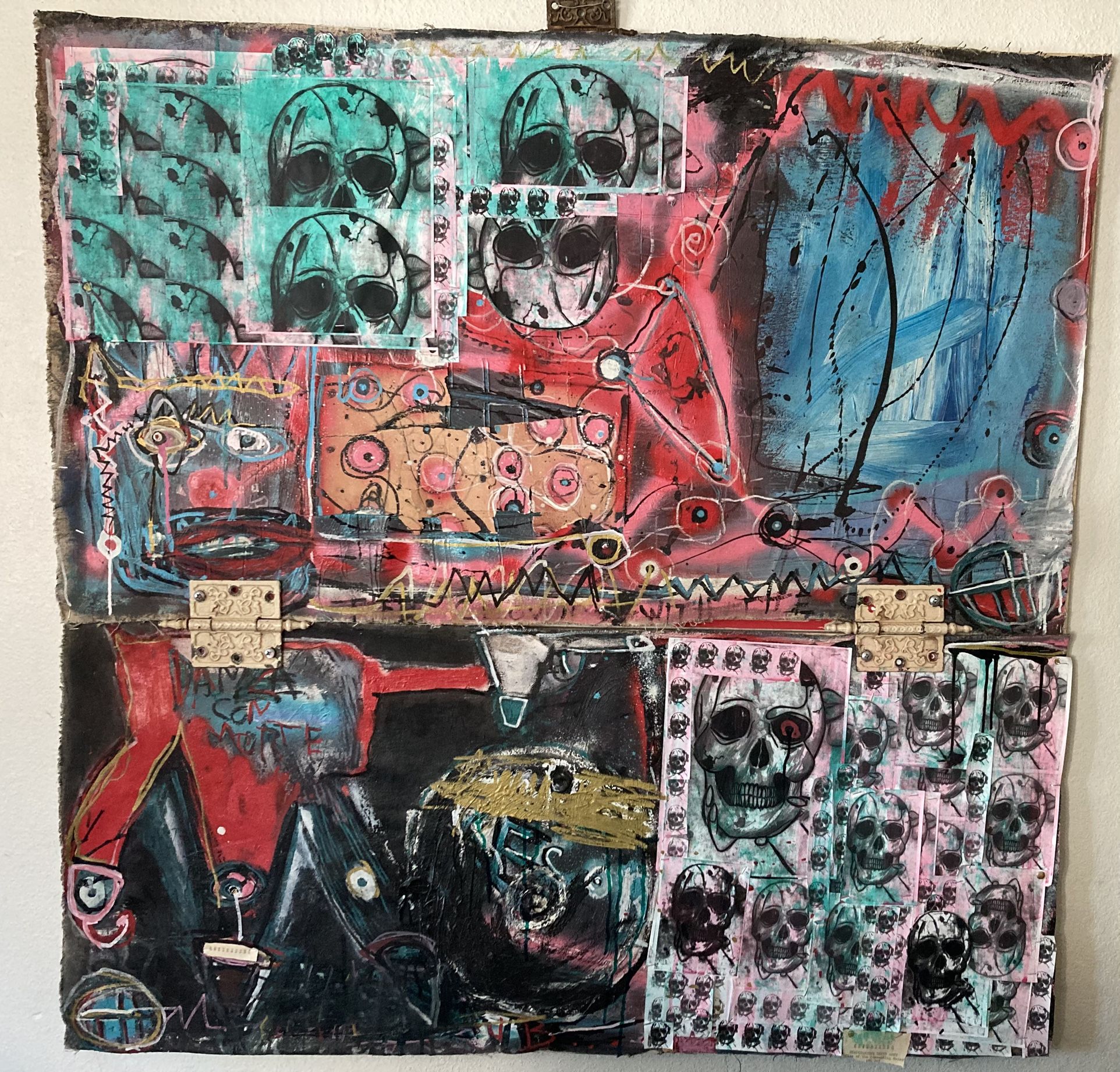 Modern Contemporary Art Inspired By Basquiat Picasso Warhol