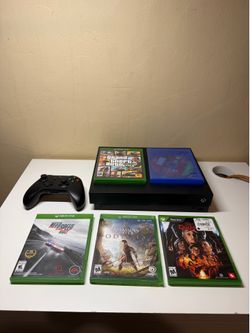 Microsoft Xbox One X w/ Controller & Cords
