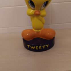 Original Warner Bro TWEETY BIRD Coin Bank 