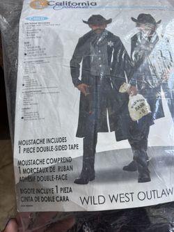 Kids Outlaw Halloween Costume Size Large 10/12