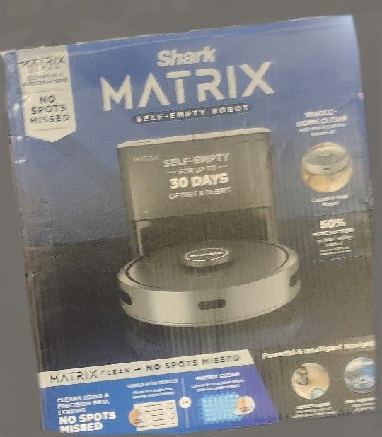 SHARK MATRIX SELF EMPTY ROBOT