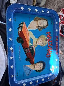 The dukes of hazzard TV dinner tray
