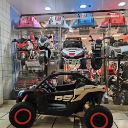 4 seater 24volts kid car carro de niño 4x4 Leather Seats EVA TIRES Bluetooth