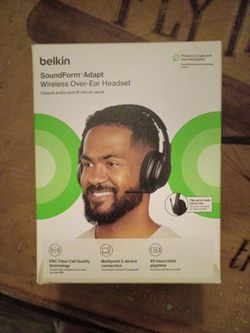 Belkin SoundForm Adapt Wireless Over-Ear Headset