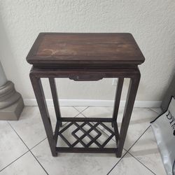 Solid wood plant stand $19.99 firm