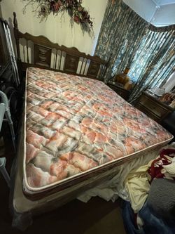 Mattress and bed frame