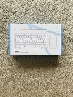 NOT USED Wireless Keyboard And Mouse With RGB Lights Combo For iPad 