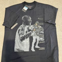 Travis Scott X Jordan Graphic Tee Sz Medium