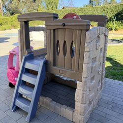 Step 2 Climbing Wall With Slide 