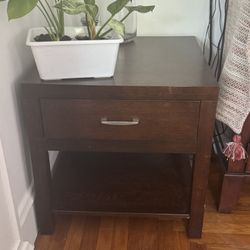Pair of rich brown Side tables