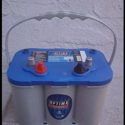 Blue Top Optima Batteries With 6 Month Warranty