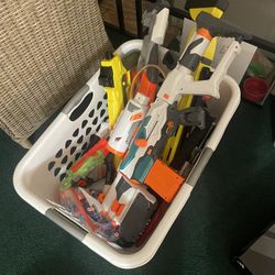 Box Of Nerf Guns