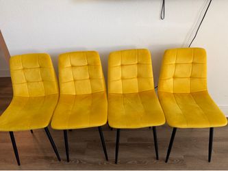 Dining chairs set of 4
