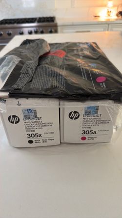 Genuine HP 305X and 305a Laser Ink Cartridge