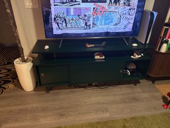 Dark Green TV Console Table MUST GO