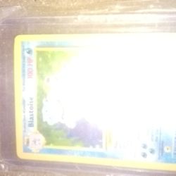 Original 1995 Pokemon Card Blastoise